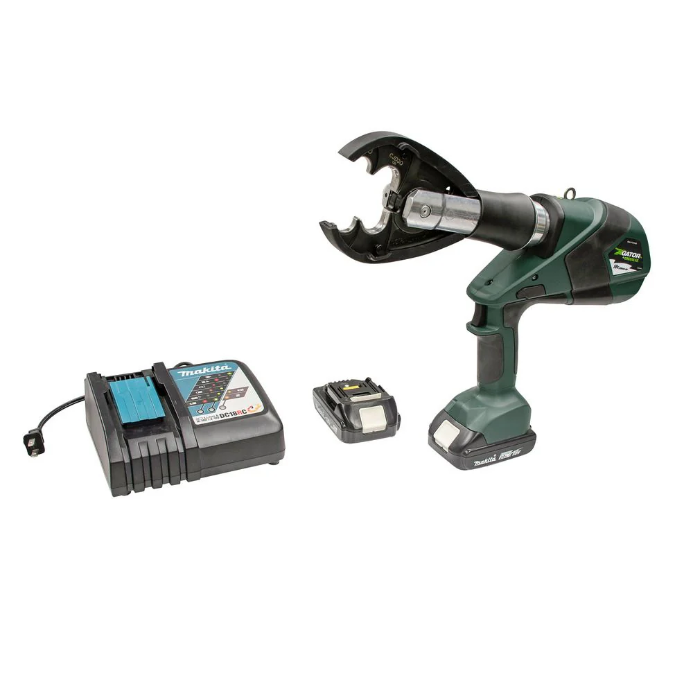 Greenlee EK425PLXDBG11 EK425 PLX 6 Ton, D3/BG Profile Crimper, 2.0Ah Battery, 120V Charger - Mactool Shop