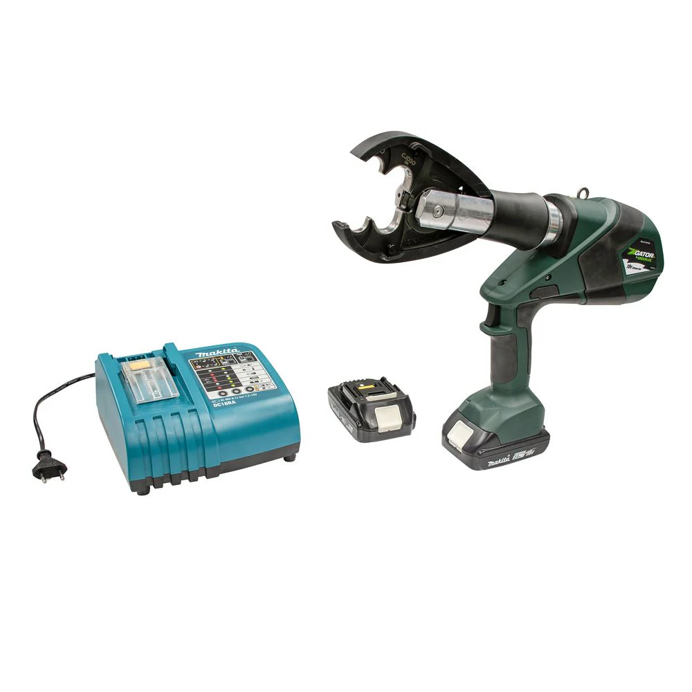 Greenlee EK425PLXDBG22 EK425 PLX 6 Ton, D3/BG Profile Crimper, 2.0Ah Battery, 230V Charger - Mactool Shop