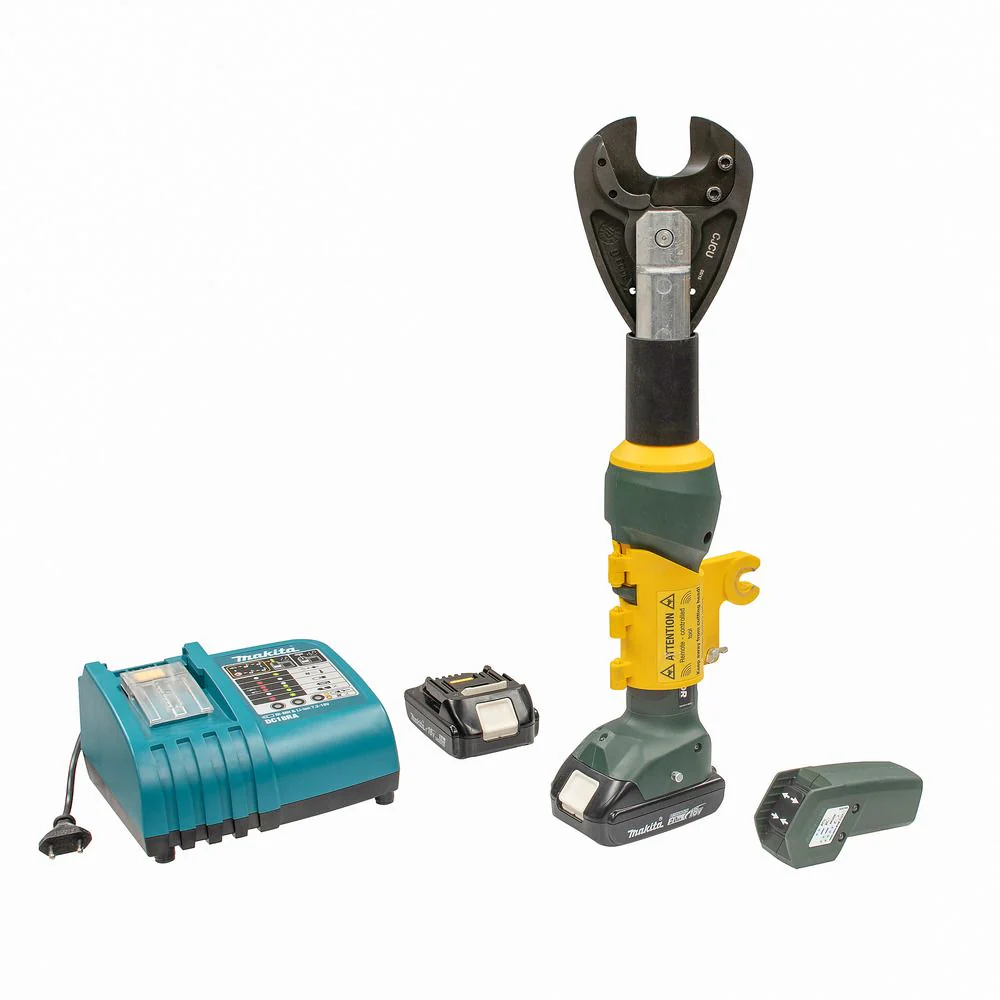 Greenlee EK425LXR22CUAL EK425LXR 6 Ton, Soft Metal Remote Cutter, 2.0Ah Battery, 230V Charger - Mactool Shop