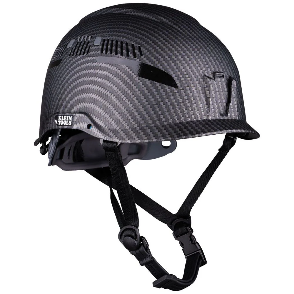 Klein 60516 Safety Helmet, Premium KARBN Pattern, Class C, Vented - Mactool Shop