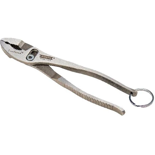 Proto J278XL-TT Tether-Ready XL Series Slip Joint Pliers w/ Natural Finish - 8