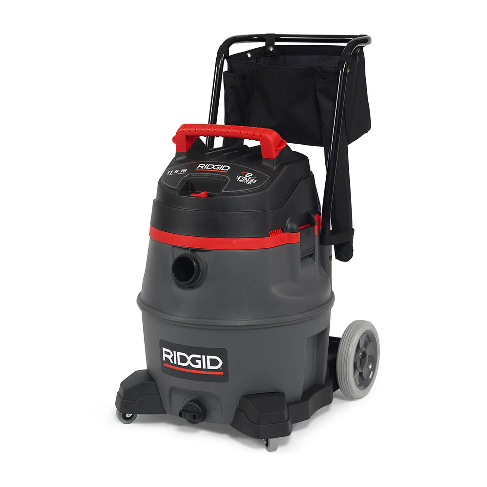 RIDGID 50363 RV2600B 16 Gal Red 2 Stage Wet/Dry Vac - Mactool Shop
