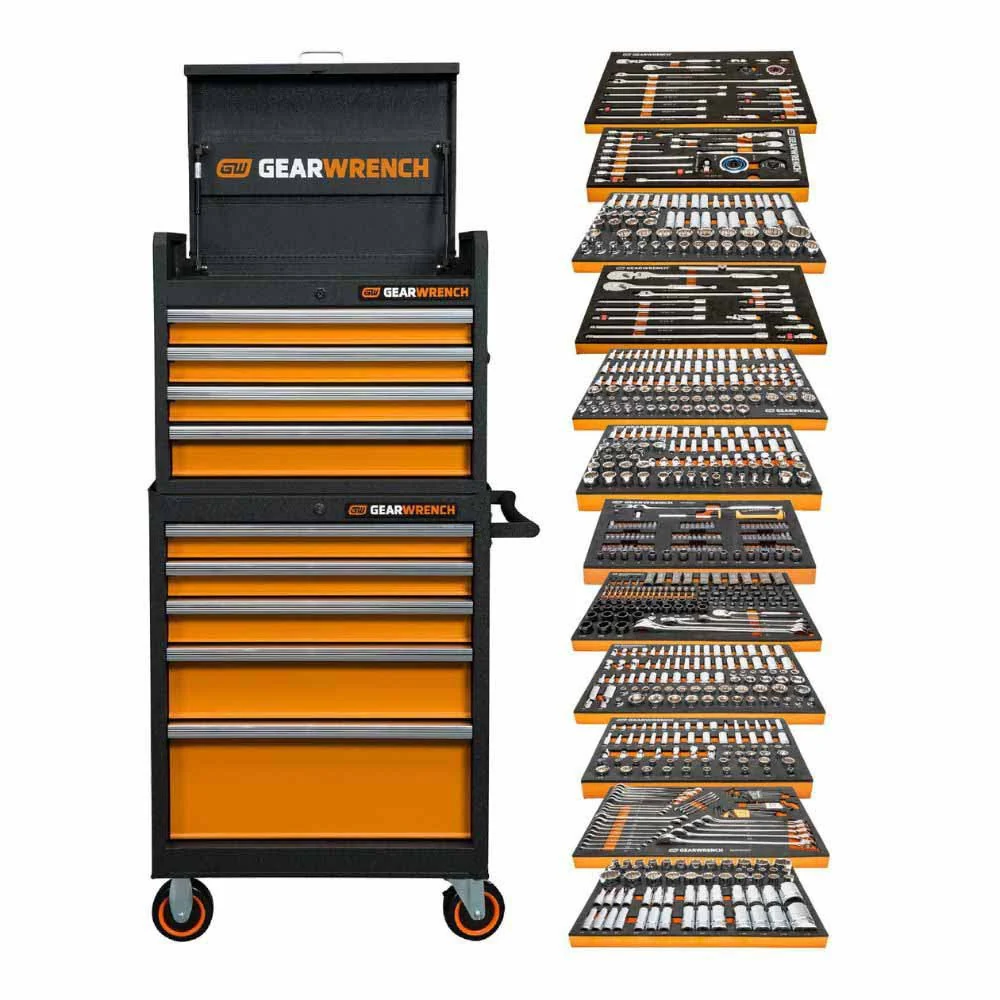 GearWrench MEGAMODPRO 791-Piece Master Technician Set in Modular Trays with Storage - Mactool Shop