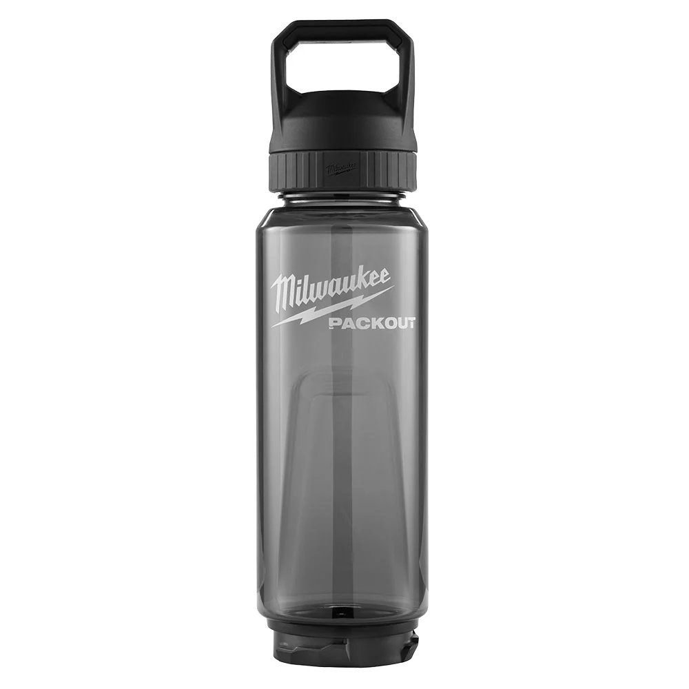 Milwaukee 48-22-8372B PACKOUT 34oz Bottle with Chug Lid - Black - Mactool Shop