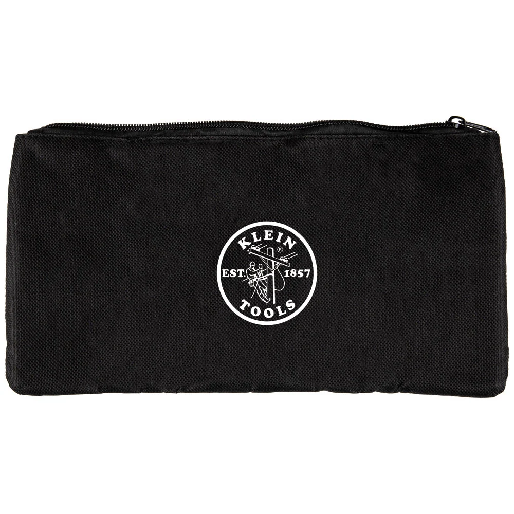 Klein VDV770-500 Zipper Pouch for Tone and Probe PRO Kit, Black Nylon - Mactool Shop