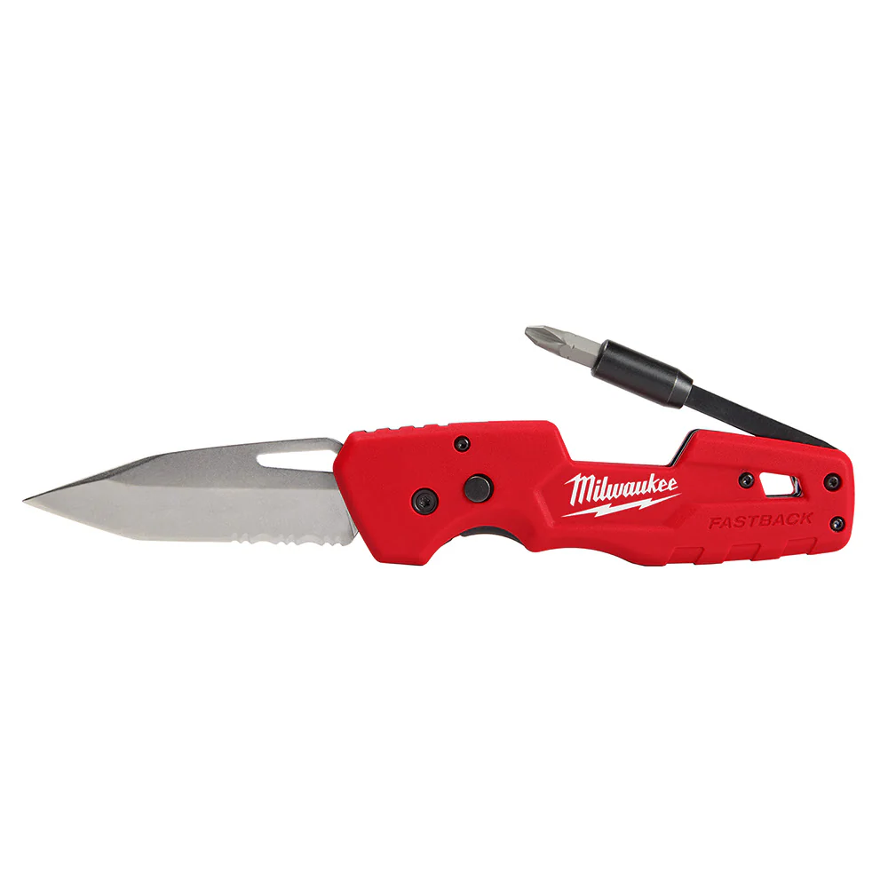 Milwaukee 48-22-1540 FASTBACK 5-in-1 Folding Pocket Knife - Mactool Shop