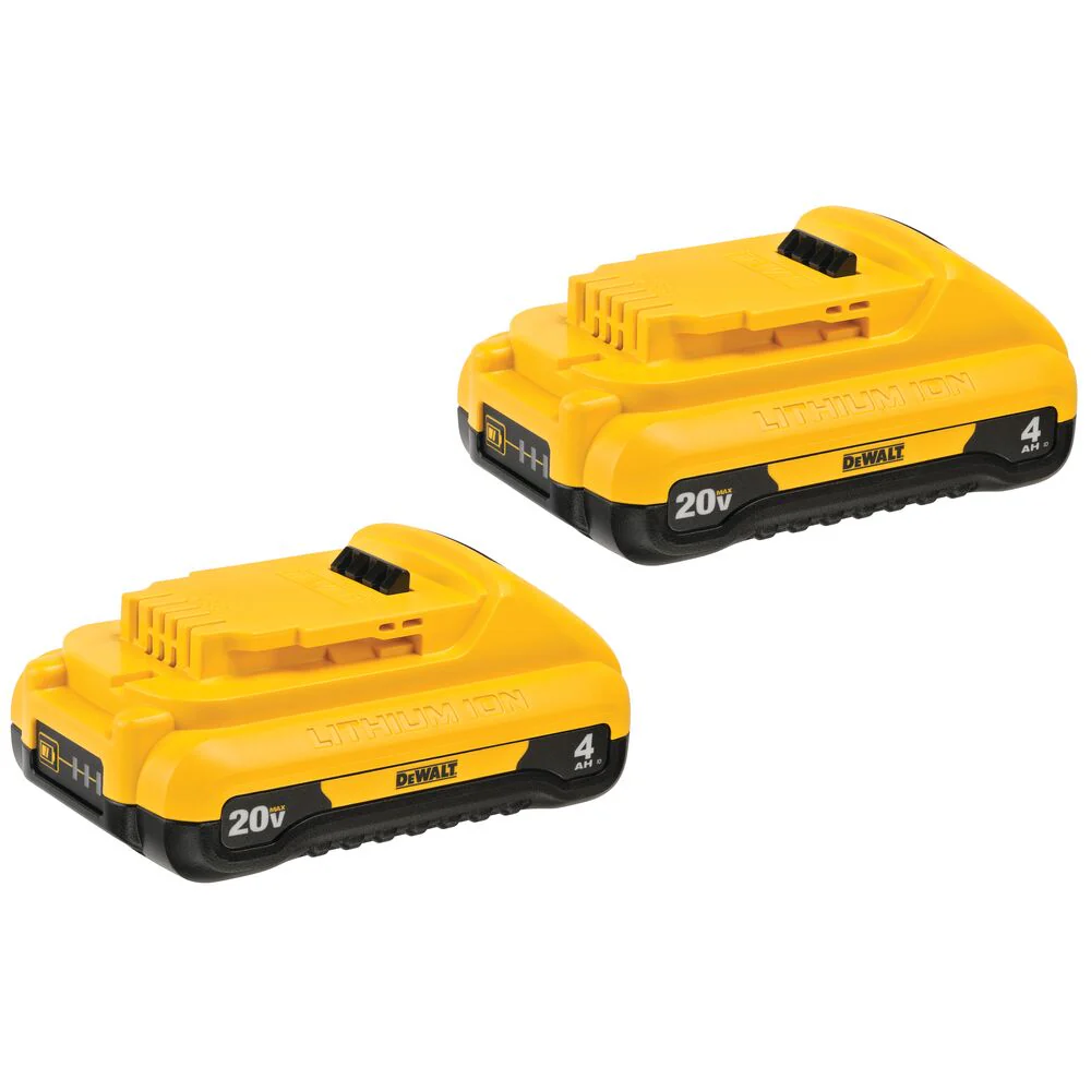 DeWalt DCB240-2 4Ah Compact Lithium Ion Battery - 2 pack - Mactool Shop