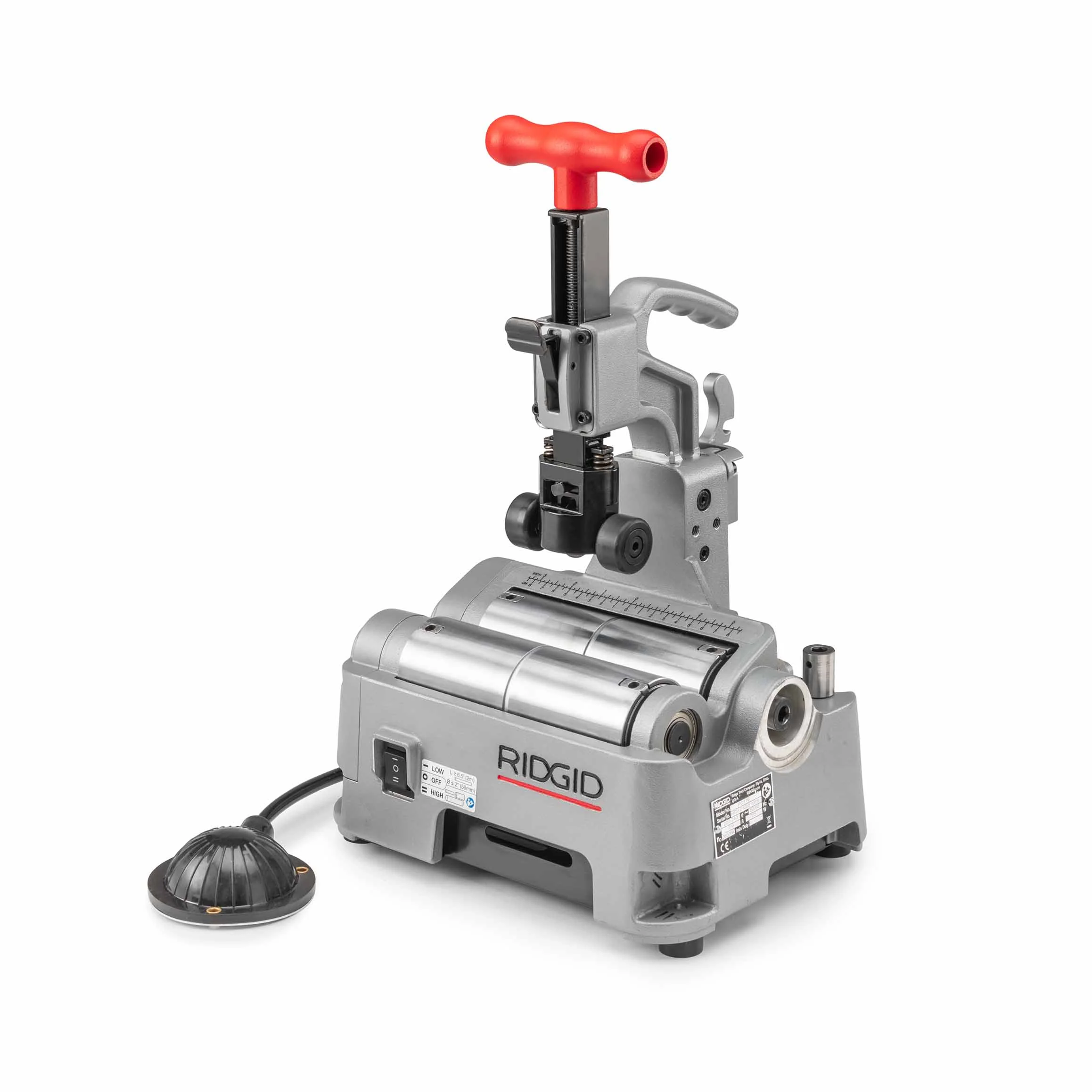 Ridgid 66138 Power Tubing Cutting Machine For Copper and Plastic with PC-116 TS Tube Stand - Mactool Shop