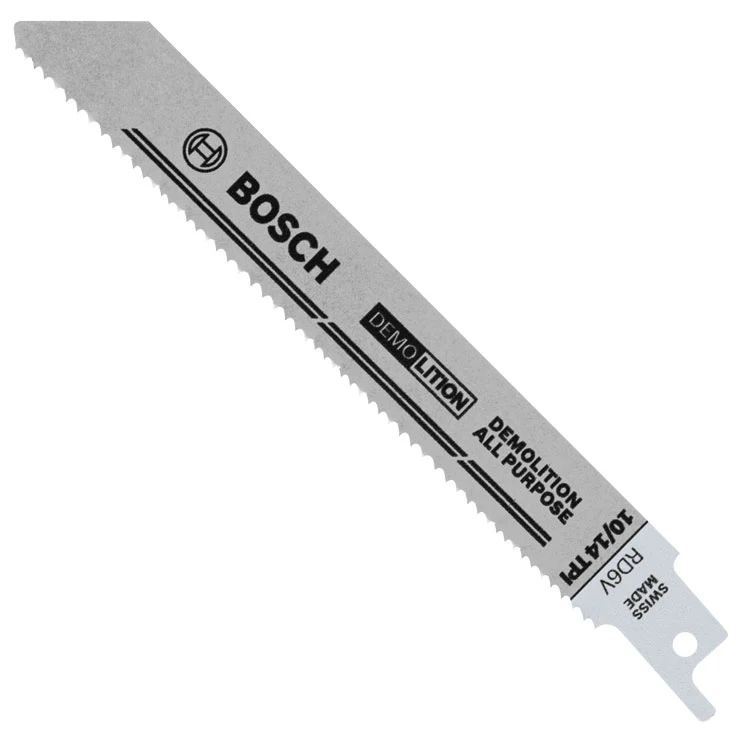 Bosch RD6V Demolition Reciprocating Saw Blades, 6