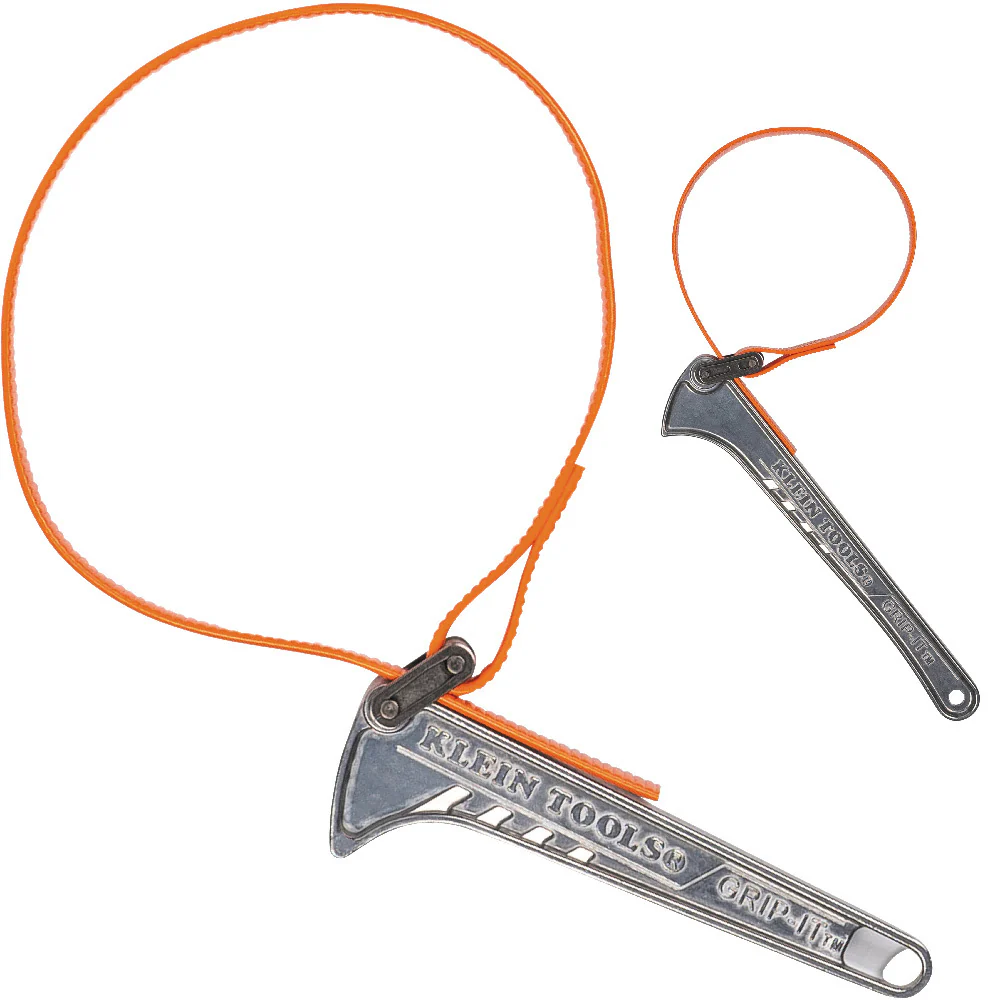Klein SHBKIT Grip-It Strap Wrench Kit, 6