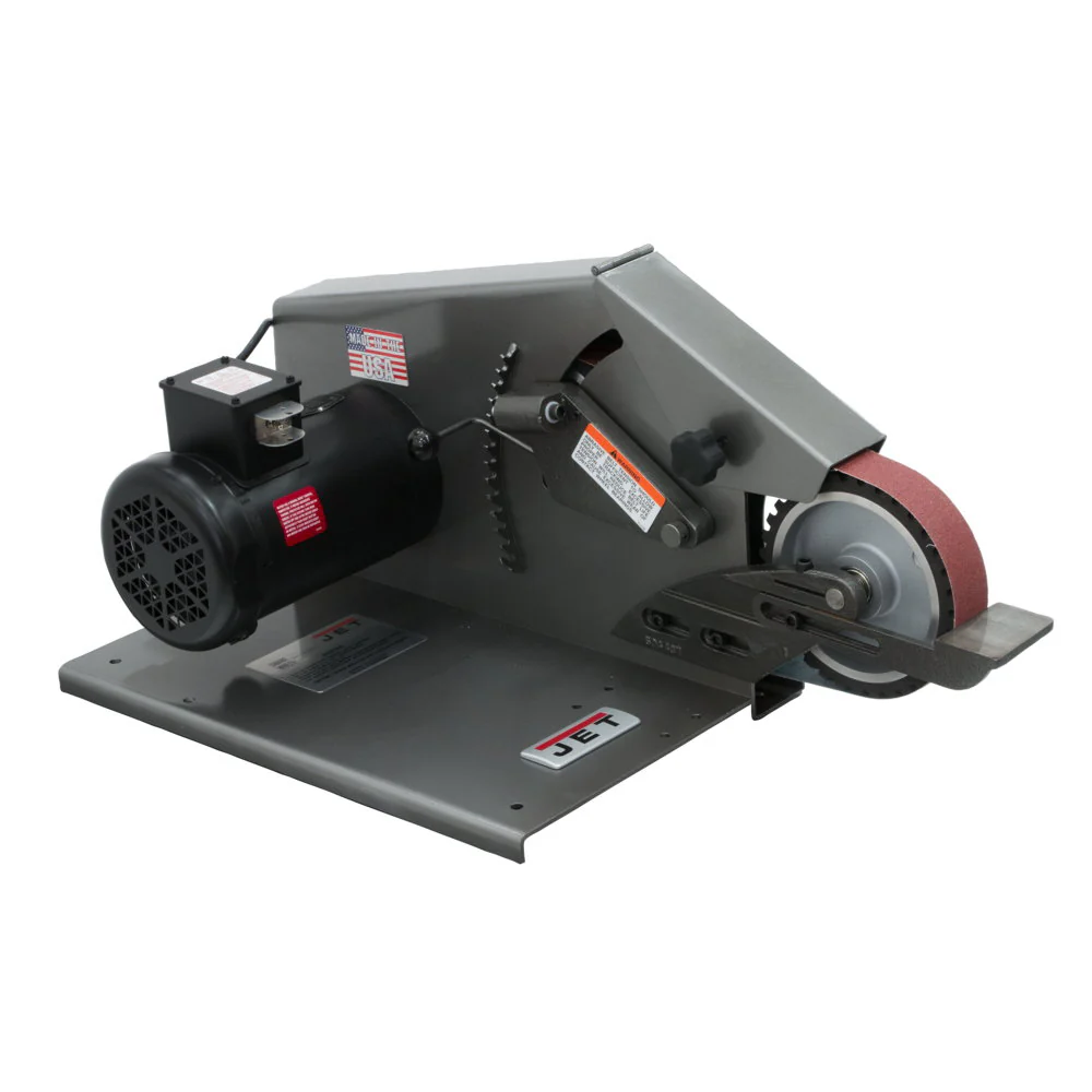 Jet JT9-577000 J-4103 2 x 72 Square Wheel Belt Grinder 115V 1PH - Mactool Shop