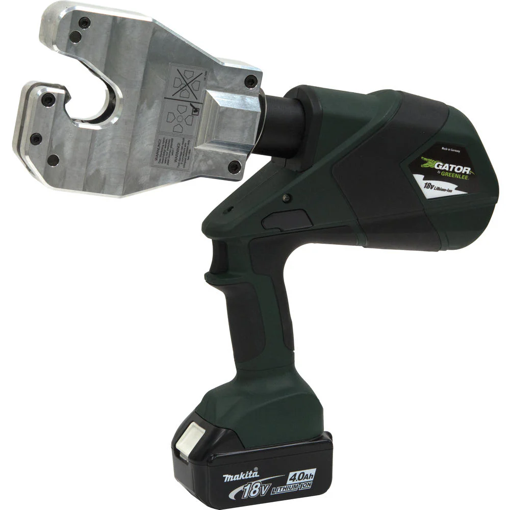 Greenlee EK6ATLX11 6 Ton Crimper Quad, Li-Ion, Standard, 120V - Mactool Shop