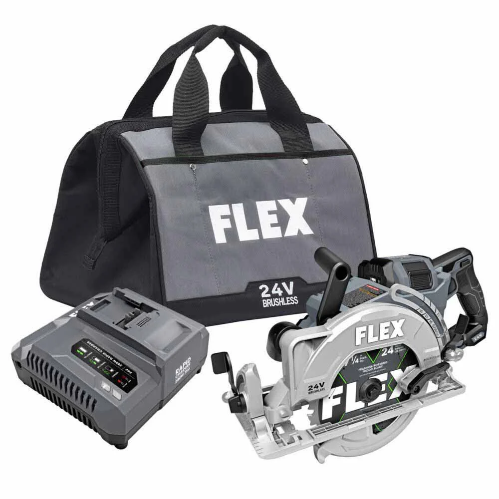 Flex FX2141R-1J 7-1-4 Rear Handle Circular Saw Stacked-Lithium Kit - Mactool Shop