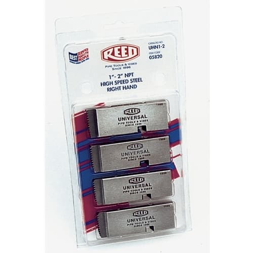 Reed UHS1-2 Universal Die Segment- Npt Hs Stainless Steel 1