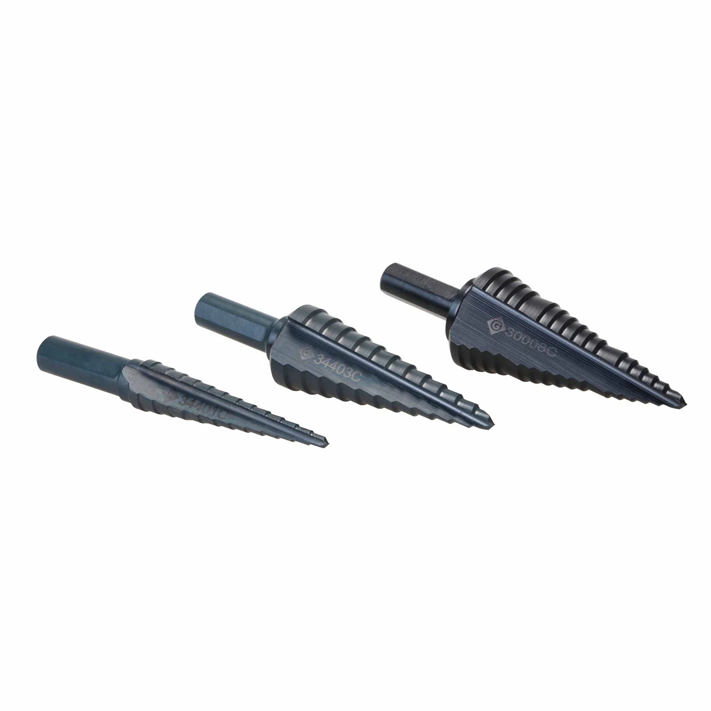 Greenlee 35884C #1, #3, & #8 Cobalt KwikStepper Step Bit Kit - Mactool Shop