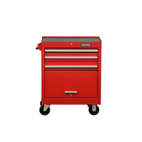 Proto J442735-3BK 27W X18D X 35H Black 3-Drawer Roller Cabinet - Mactool Shop