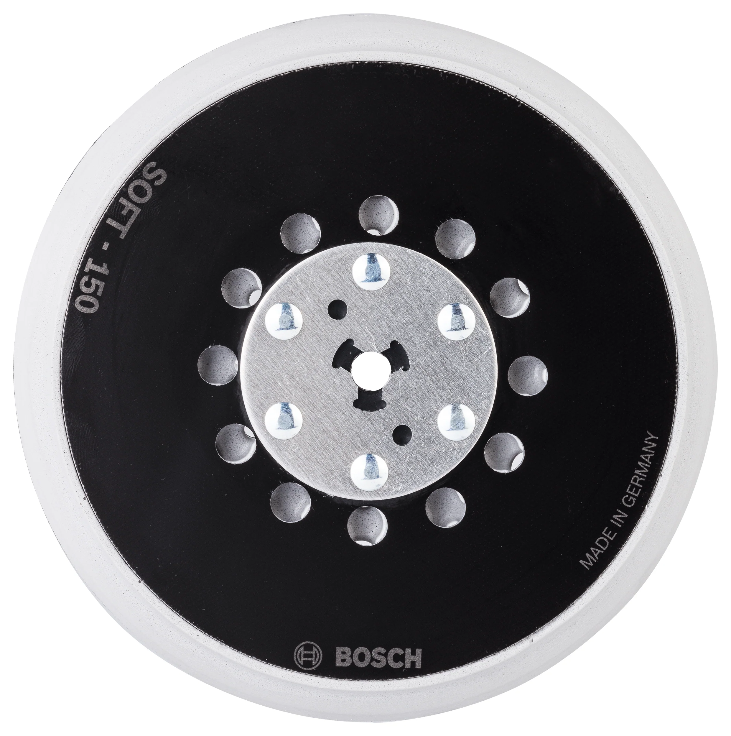 Bosch RSM6044 6 In. Soft Hook-and-Loop Multi-Hole Sanding Pad - Mactool Shop