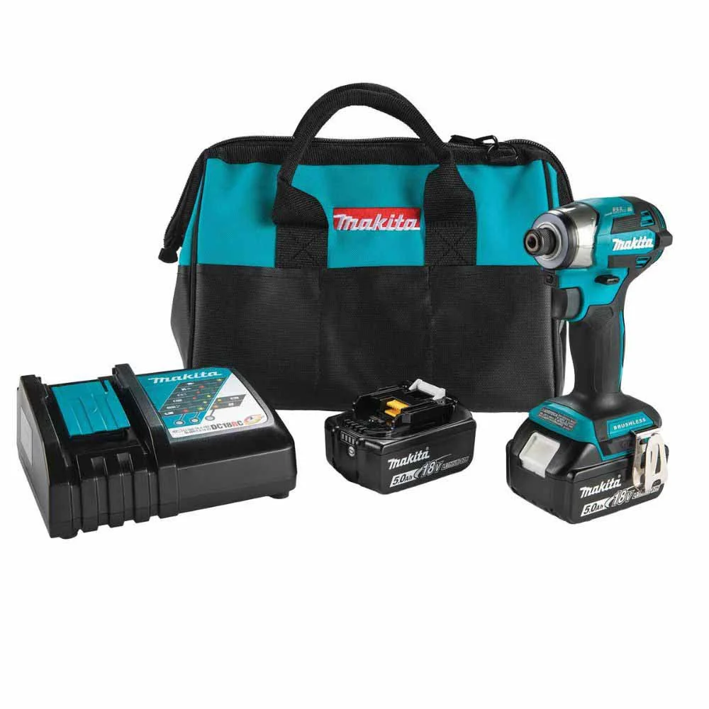 Makita XDT20T 18V LXT Lithium-Ion Brushless Cordless Quick-Shift Mode 4-Speed Impact Driver Kit - Mactool Shop