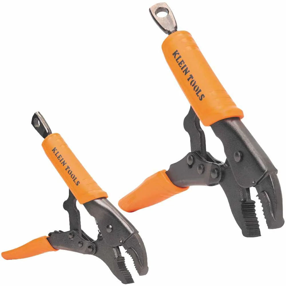 Klein 38660 Curved Jaw Locking Pliers Set, 7