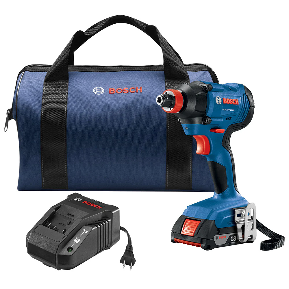 Bosch GDX18V-1600B12 18 V 1/4