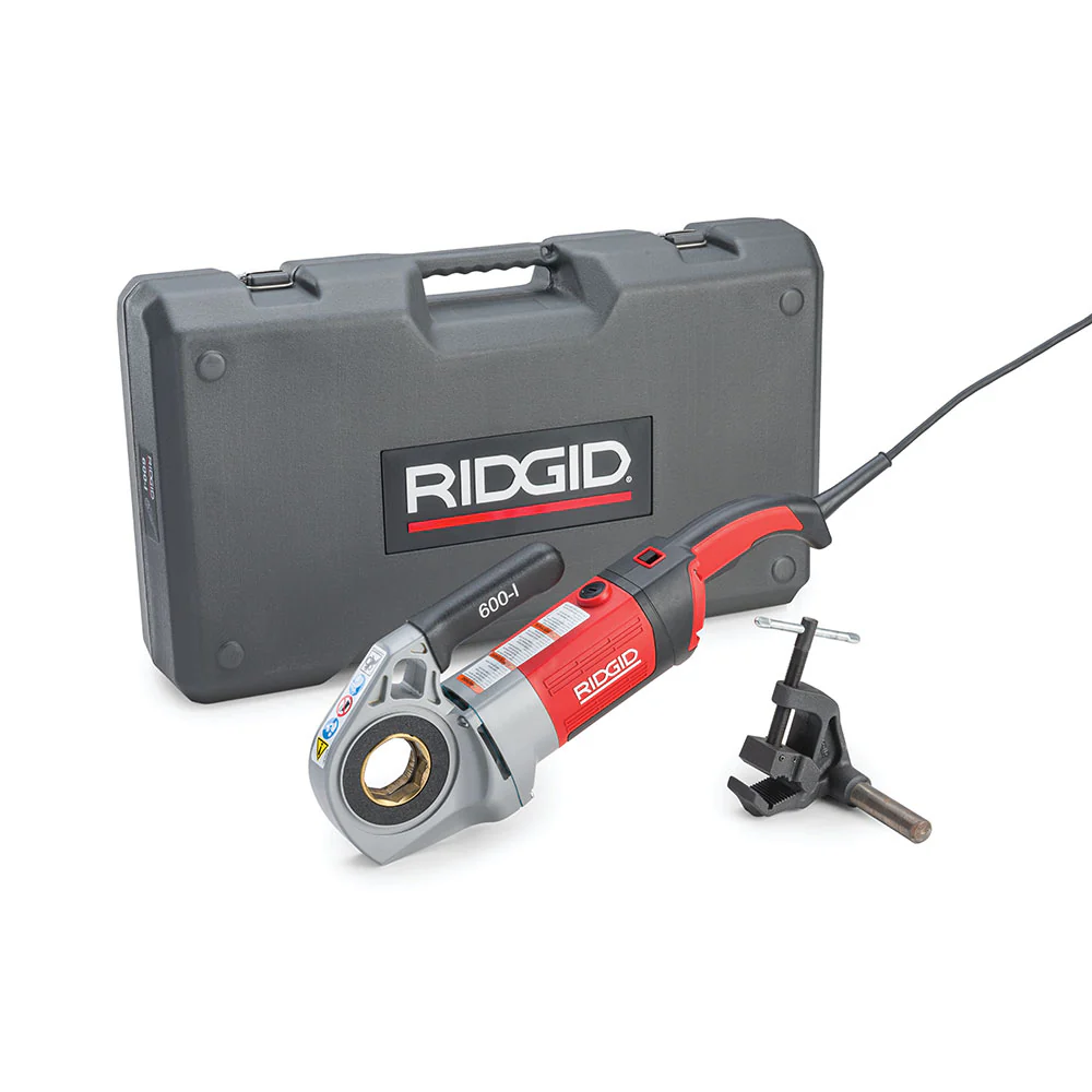 RIDGID 44913 600-I Hand-Held Power Drive Only with Case and Support Arm - Mactool Shop