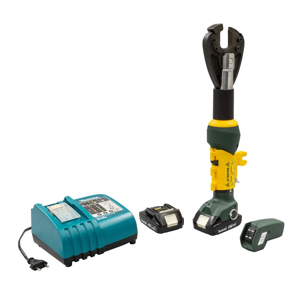 Greenlee EK425LXR22ACSR EK425LXR 6 Ton, Hard Metal Remote Cutter, 2.0Ah Battery, 230V Charger - Mactool Shop