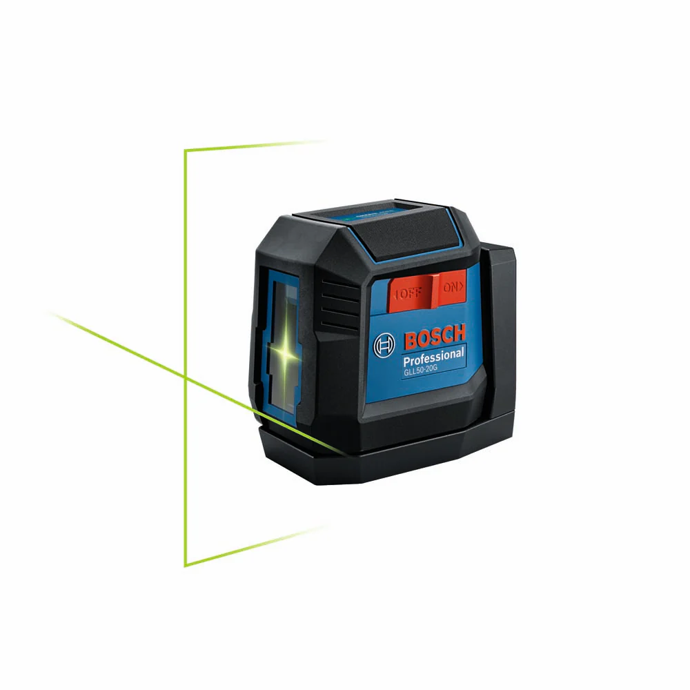 Bosch GLL50-20G Self-Leveling Cross-Line Laser - Green - Mactool Shop