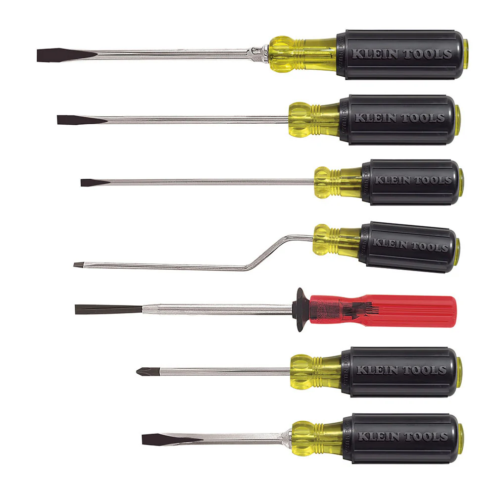 Klein Tools 85077 Screwdriver Set, Multi-Application, 7-Piece - Mactool Shop