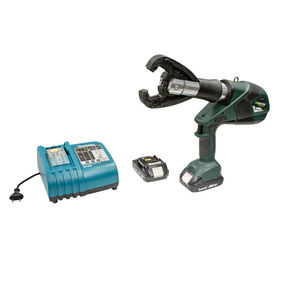 Greenlee EK425PLXK22 EK425 PLX 6 Ton, Kearney Profile Crimper, 2.0Ah Battery, 230V Charger - Mactool Shop