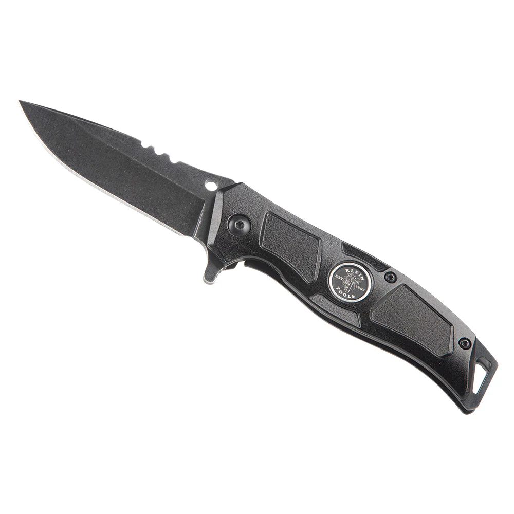 Klein Tools 44228 Electrician’s Bearing-Assisted Open Pocket Knife - Mactool Shop