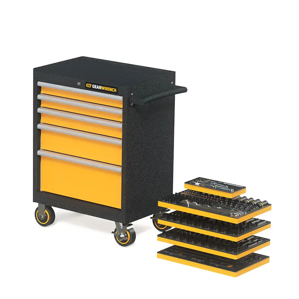 GearWrench MEGAMOD247 247 Piece MEGAMOD Mechanics Tool Set in Modular Foam Trays with Storage Unit - Mactool Shop