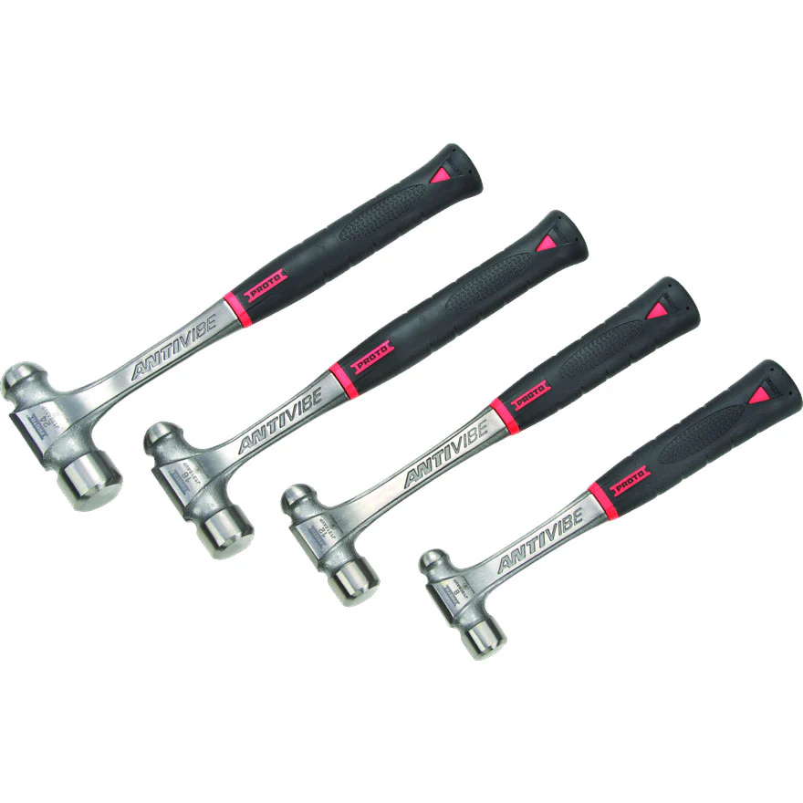 Proto J1304AVPS 4 Piece Anti-Vibe Ball Pein Hammer Set - Mactool Shop