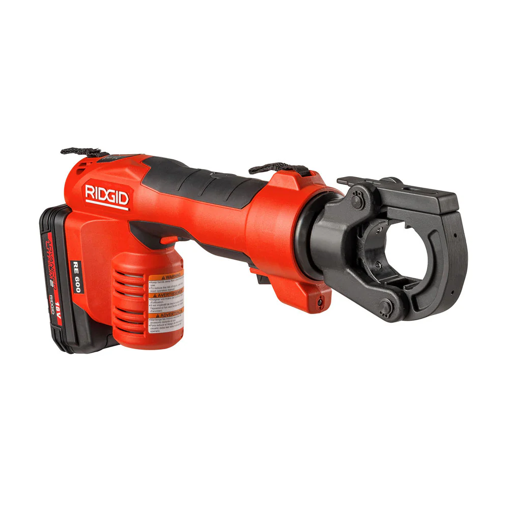 RIDGID 57573 RE 600 RDH Crimping Tool Kit with Carrying Case - Mactool Shop