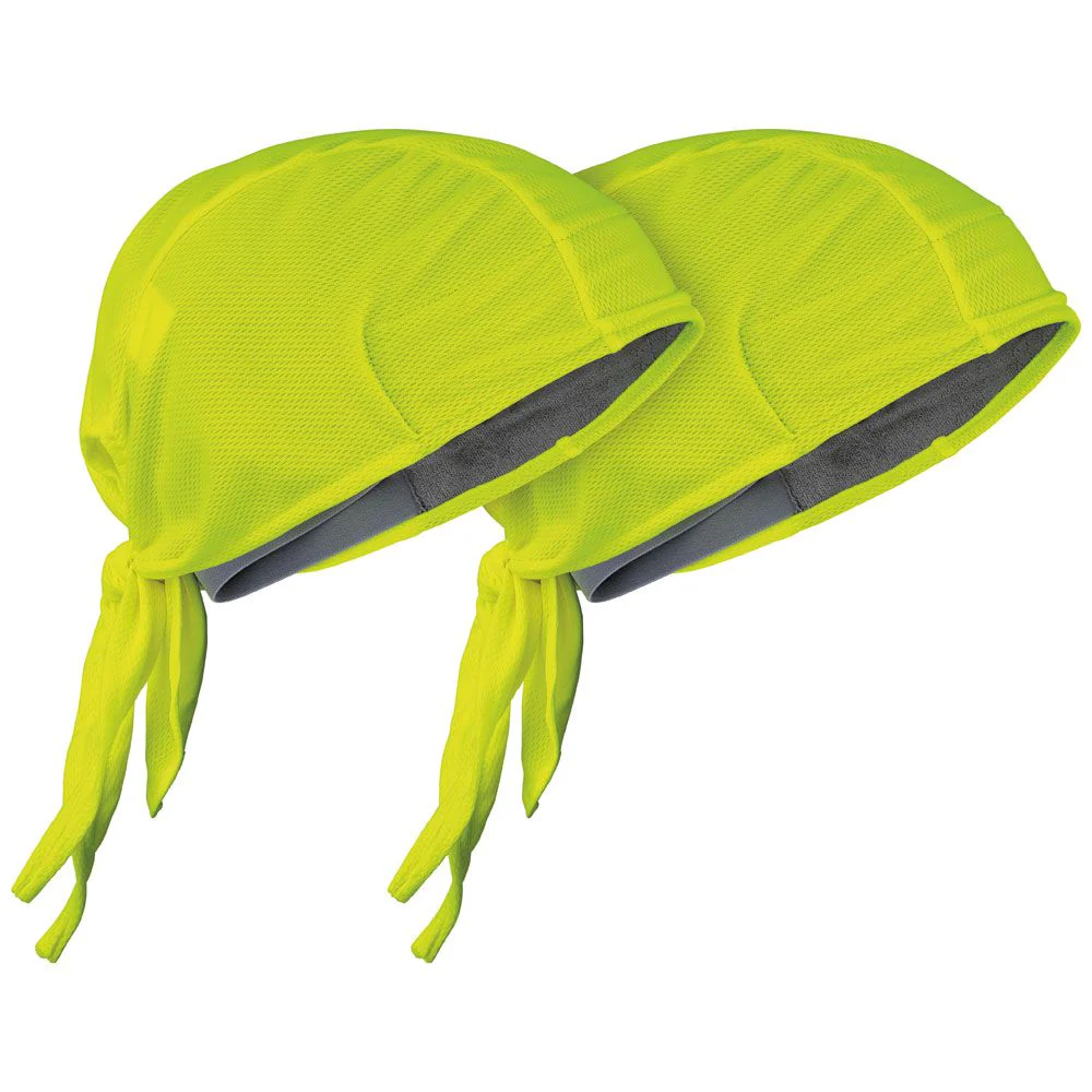Klein 60546 Cooling Do Rag, High-Visibility Yellow, 2-Pack - Mactool Shop