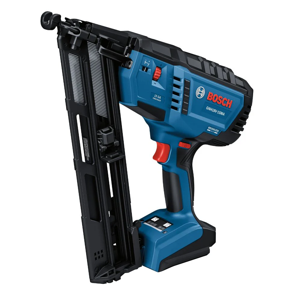 Bosch GNH18V-15MAN 18V Brushless 15-Gauge Angled Finish Nailer (Bare Tool) - Mactool Shop