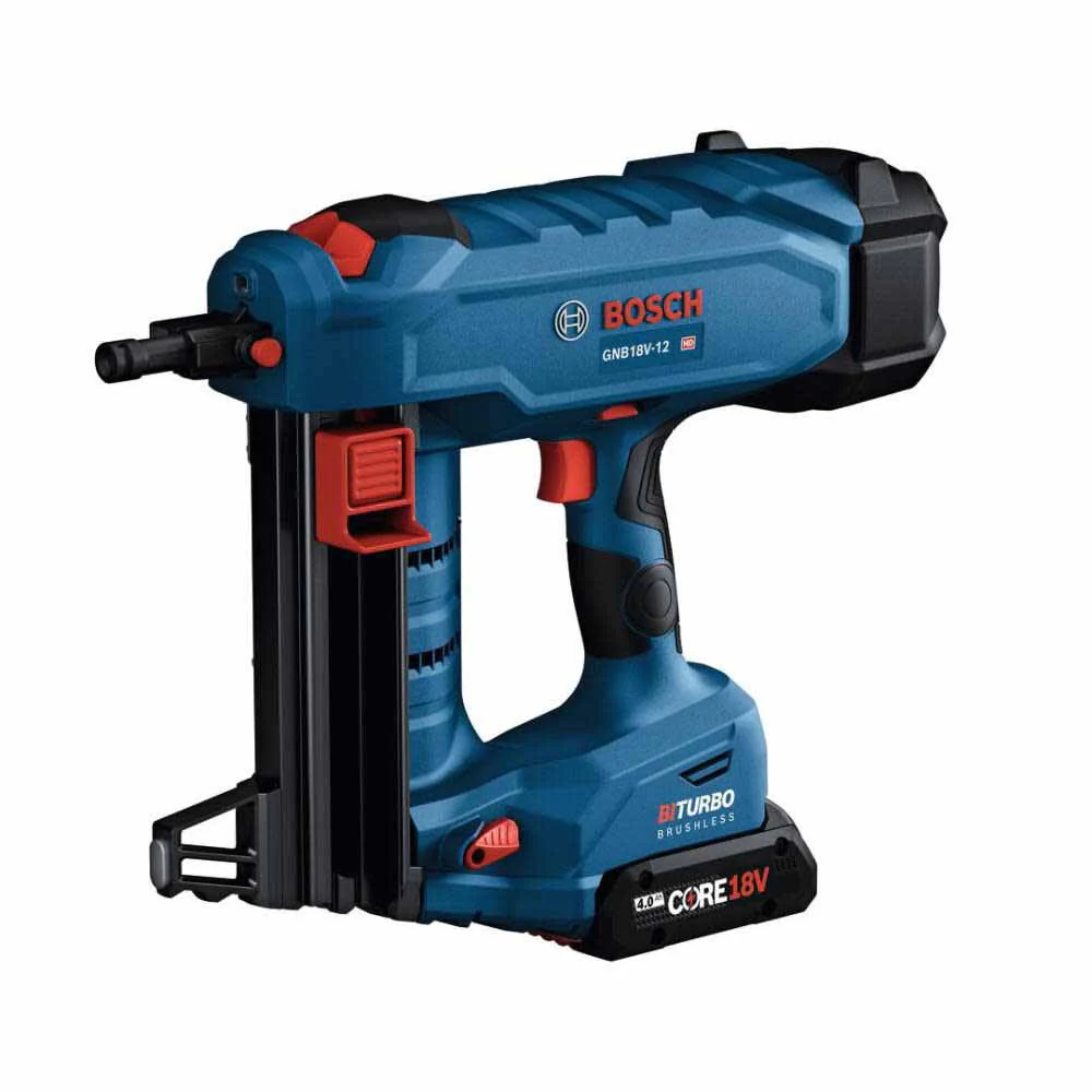 Bosch GNB18V-12K14 PROFACTOR 18V Concrete Nailer Kit with (1) CORE18V 8 Ah High Performance Battery - Mactool Shop