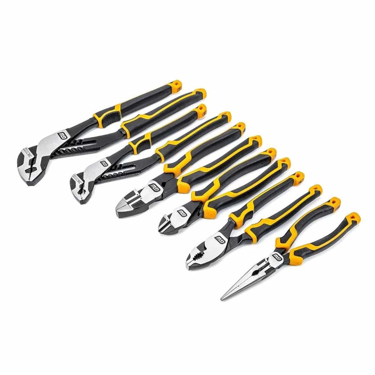 GearWrench 82204C-06 6 Pc. Pitbull Dual Material Mixed Plier Set - Mactool Shop