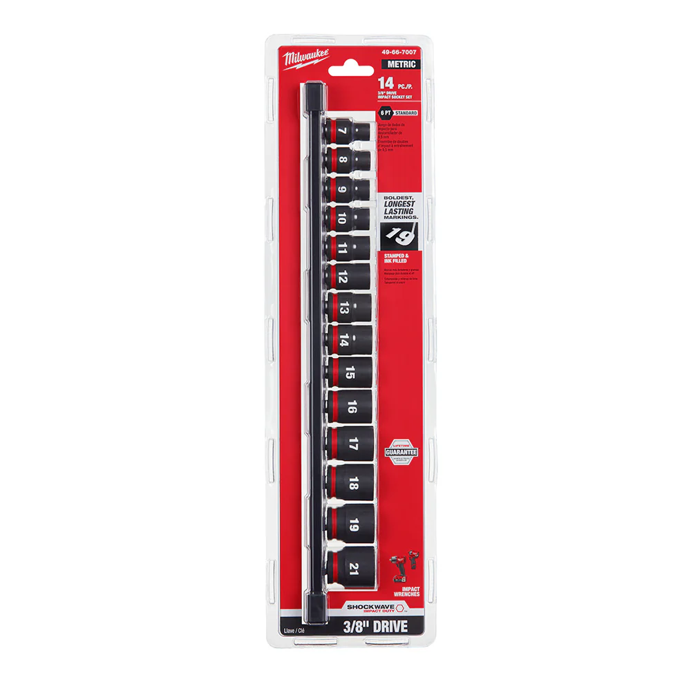 Milwaukee 49-66-7007 14PC SHOCKWAVE Impact Duty™ 3/8