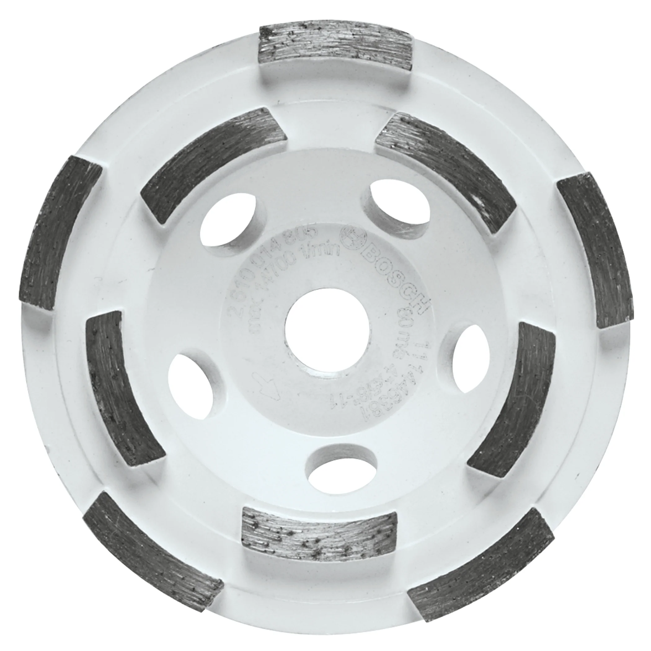 Bosch DC410HD 4 In. Double Row Segmented Diamond Cup Wheel - Mactool Shop