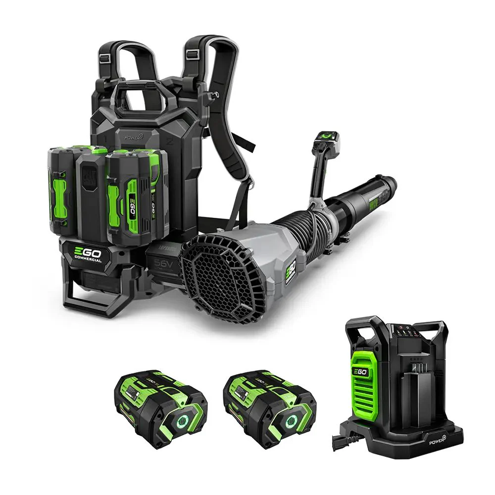 EGO LBPX8004-2 800CFM Peak Power Backpack Blower Kit (2*6Ah battery, CH2800D charger, 1*Nozzle) - Mactool Shop