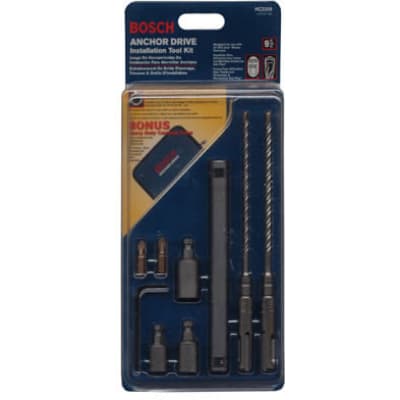 Bosch HC2309 7-Piece Tapcon Anchor Drive Installation Kit - Mactool Shop