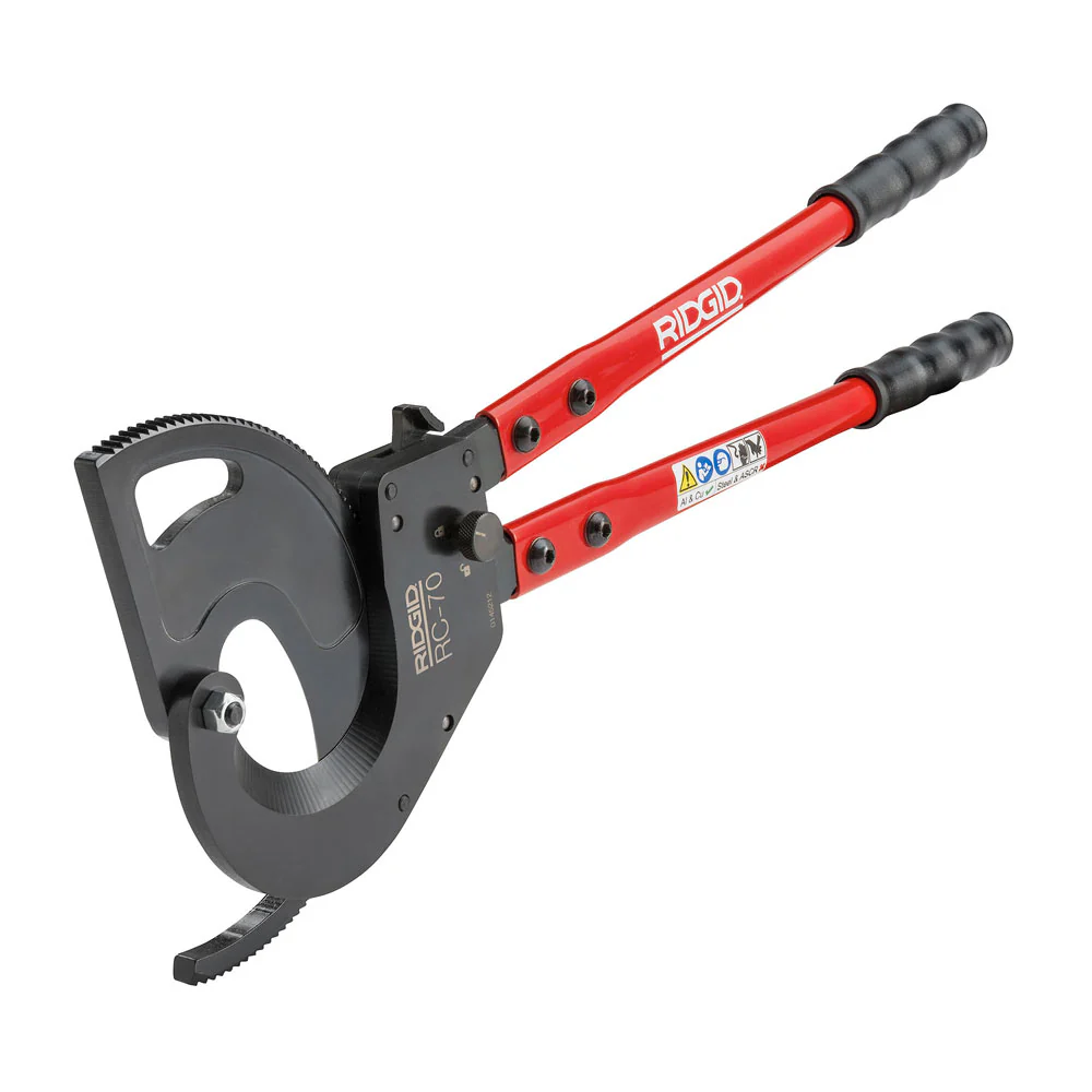 RIDGID 54298 RC-70 Copper/Aluminum Cable Ratchet Cutter - Mactool Shop