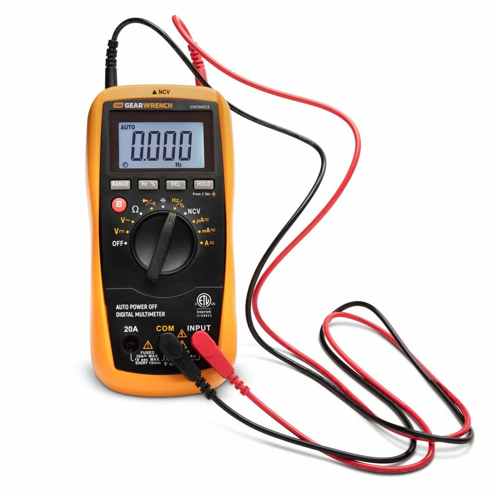 GearWrench GWDM015 Technicians True RMS Digital Multimeter - Mactool Shop