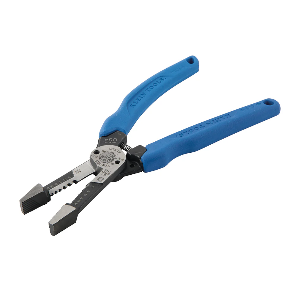 Klein K12035 Klein-Kurve® Heavy-Duty Wire Stripper 8-20 AWG - Mactool Shop