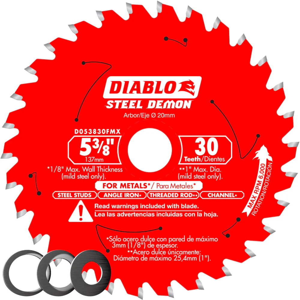 Diablo D053830FMX 5-3/8