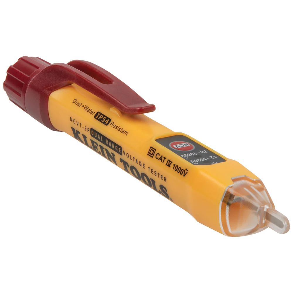 Klein NCVT2P Dual Range Non-Contact Voltage Tester 12 - 1000V AC - Mactool Shop