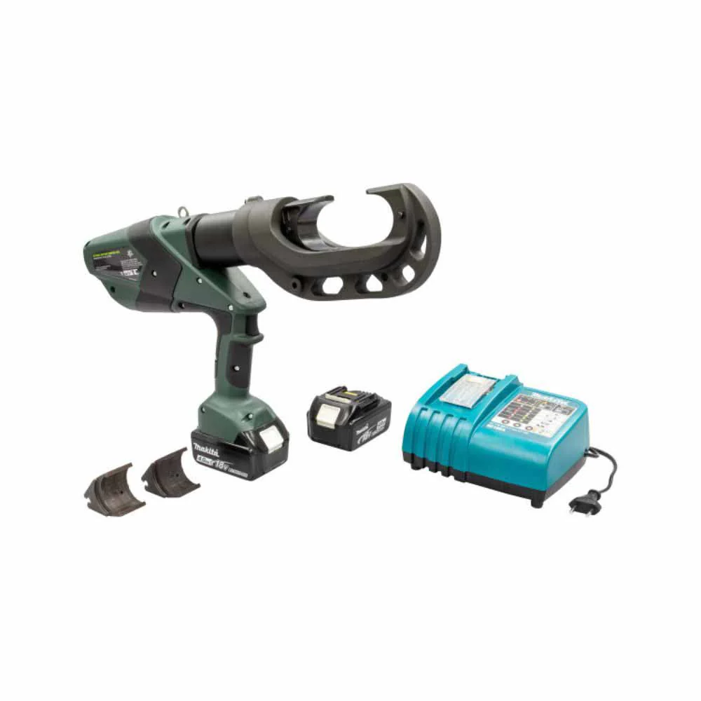 Greenlee EK1550SLX22 EK1550 SLX 15 Ton Crimper, 4.0Ah Battery, 230V Charger - Mactool Shop