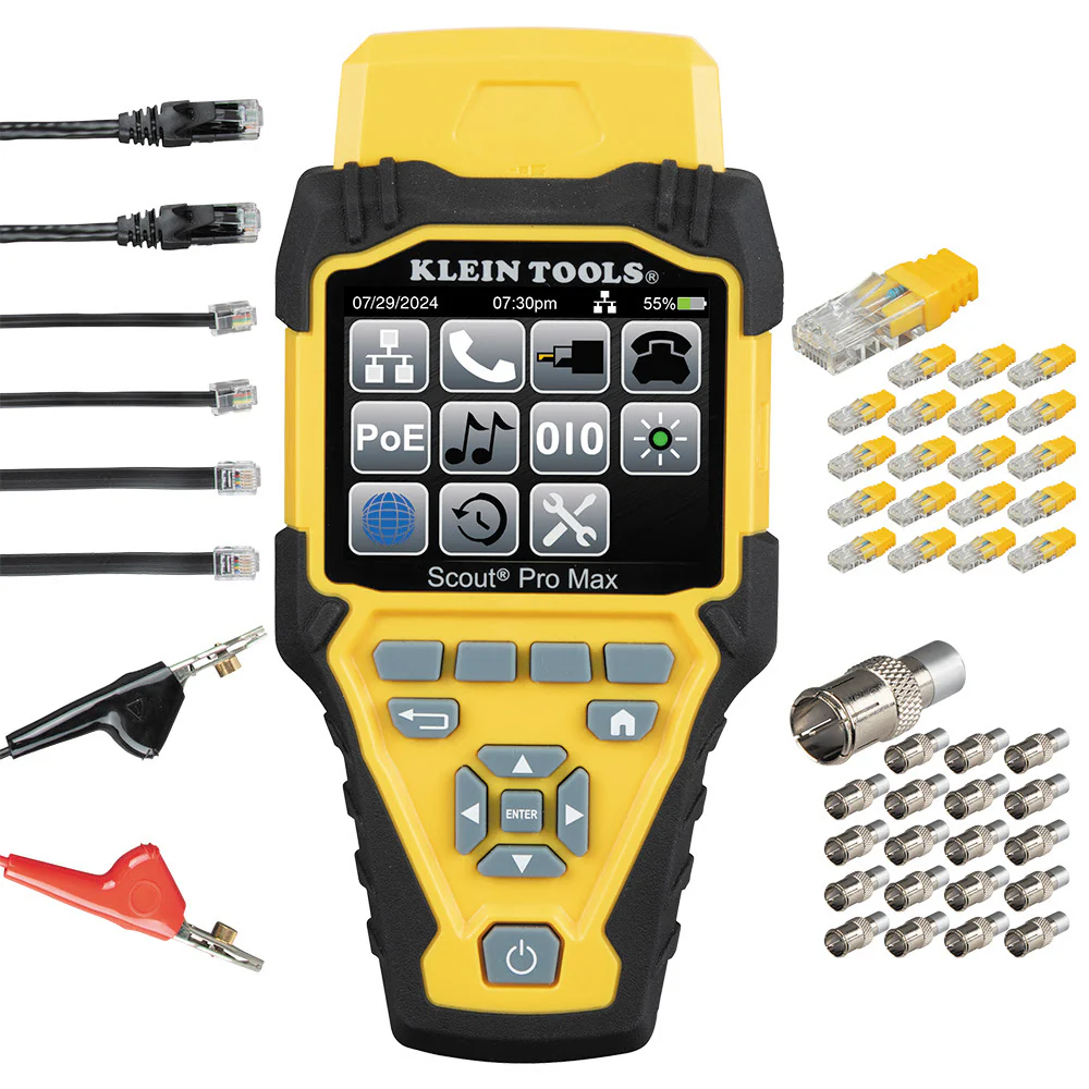 Klein VDV501770 Scout Pro Max Network Cable Tester With Remote Set - Mactool Shop