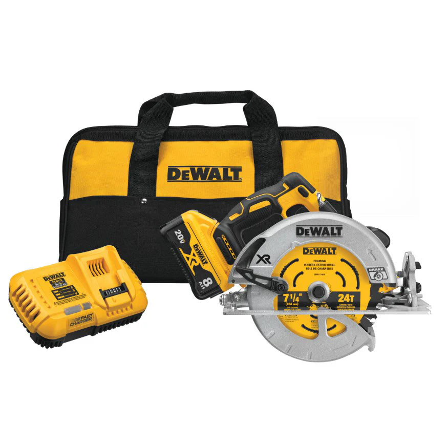 DeWalt DCS574W1 20V Max Power Detect Circular Saw Kit - Mactool Shop