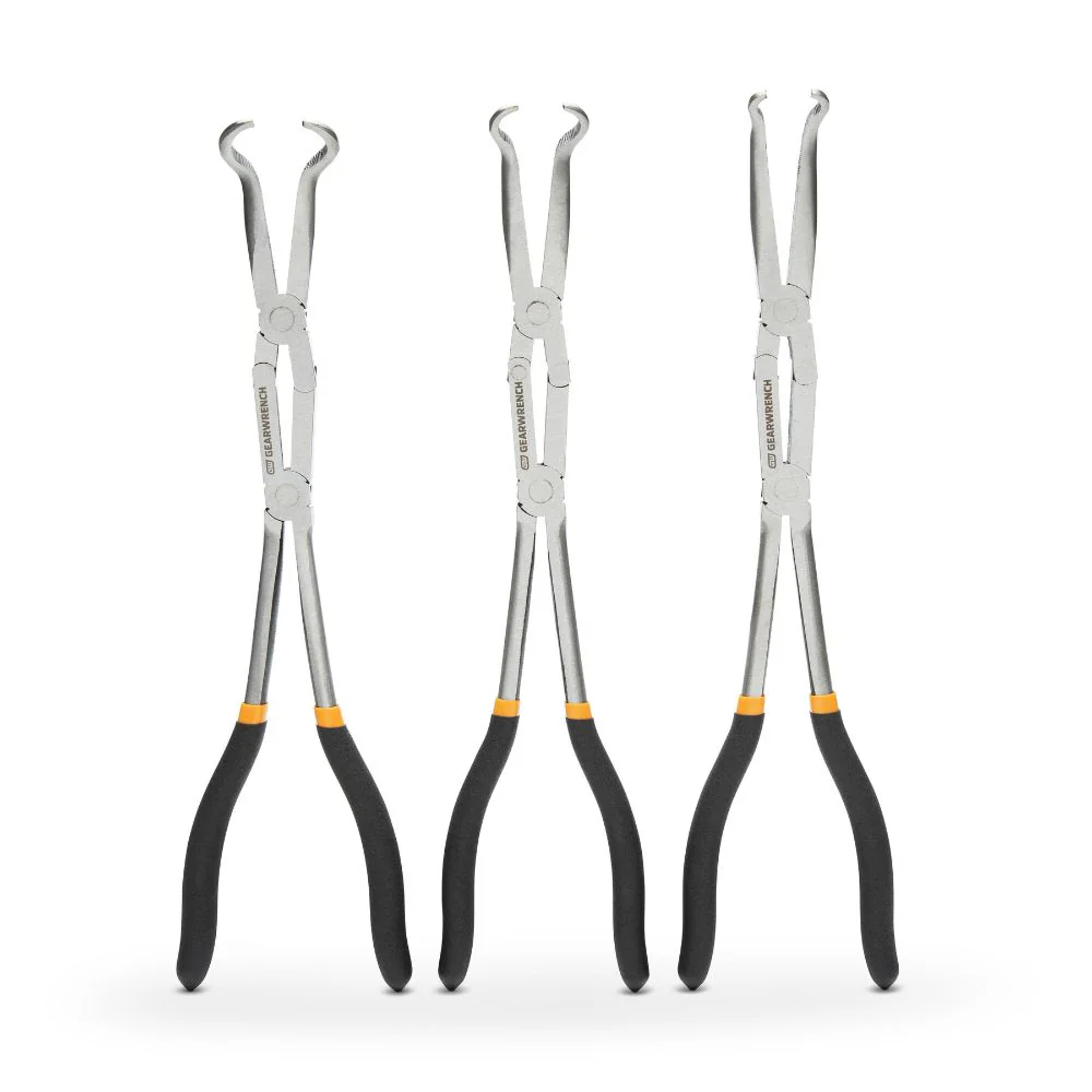 GearWrench 82107-06 3 Pc. Double-X Hose Grip Plier Set - Mactool Shop